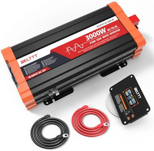 Pure Sine Wave Inverter - BELTTT 3000W Pure Sine Wave Inverter
