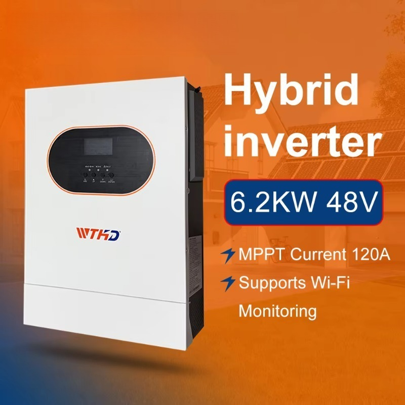 6.2KW Single Phase Off Grid On - Pure Sine Wave Inverter review and price