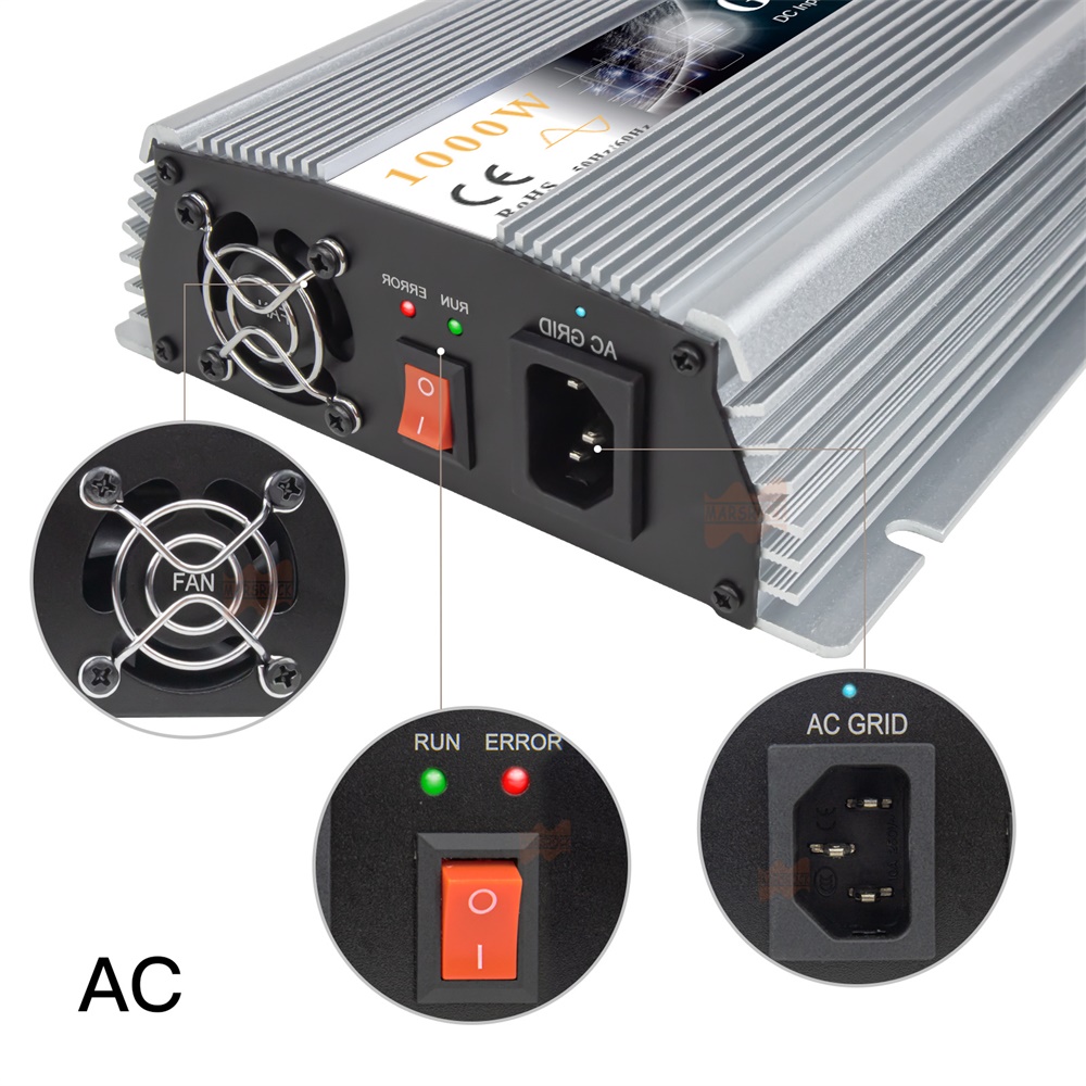 1000W 1300W 1400W Grid Tie Mic - Renewable Energy Systems review and price