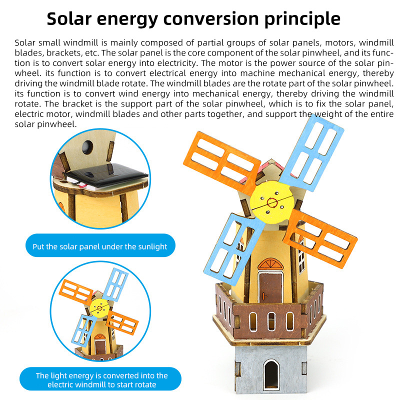 DIY Solar Windmill Science DIY - Renewable Energy Project review and price