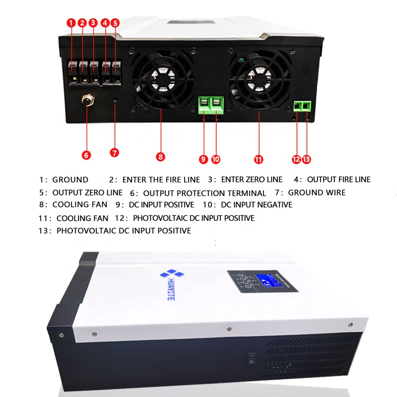 5.6KW 3.6KW Hybrid Solar Inver - Pure Sine Wave Inverter review and price