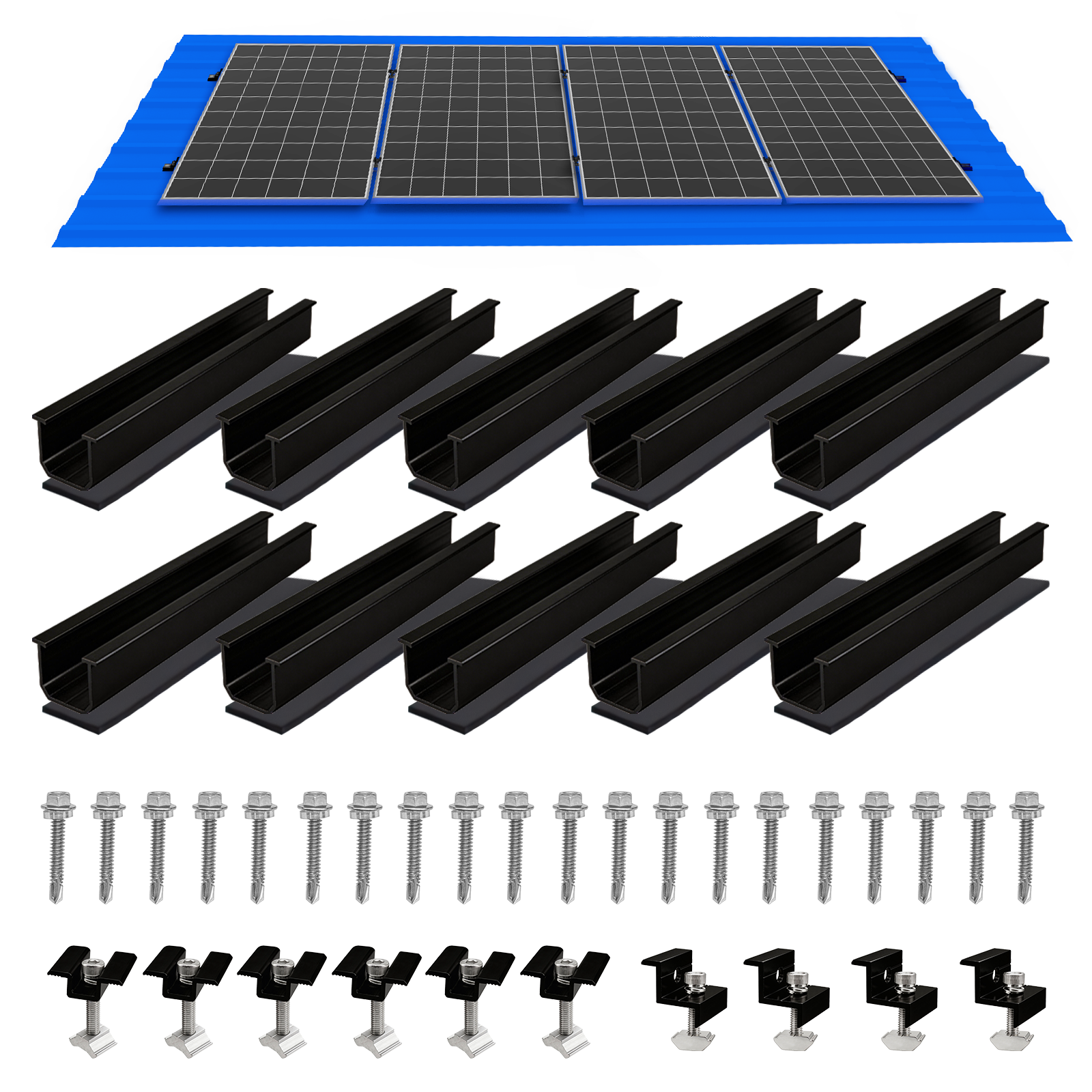 10/6pcs Solar Panel Mounting B - Renewable Energy Systems review and price